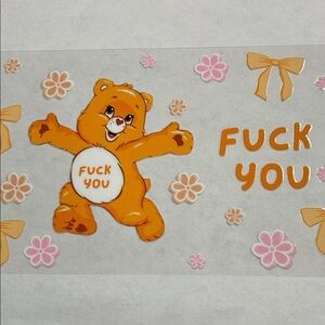 Swear Bears F*ck You Cup Decal (106)